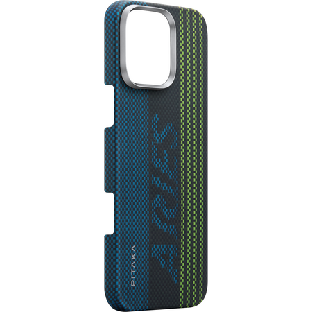 Чехол для iPhone 16 Pro Max Pitaka Aries Tactile Woven Case Credit card, изображение 7