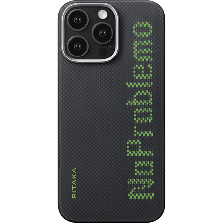 Чехол для iPhone 16 Pro Max Pitaka Aries Tactile Woven Case NoProblemo