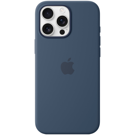 Чехол для iPhone 16 Pro Max Apple Silicone Case Denim, изображение 3