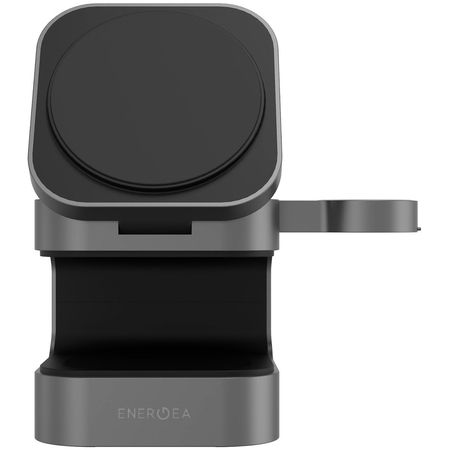 Беспроводное зарядное устройство Energea MagCube 3-in-1 Magnetic Foldable wireless Gunmetal, изображение 3
