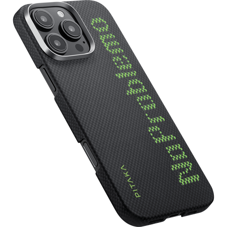 Чехол для iPhone 16 Pro Max Pitaka Aries Tactile Woven Case NoProblemo, изображение 5