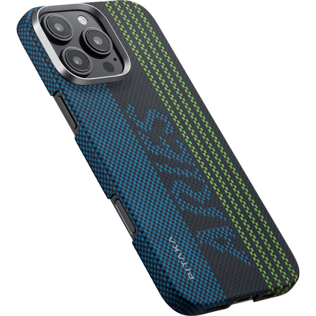 Чехол для iPhone 16 Pro Max Pitaka Aries Tactile Woven Case Credit card, изображение 5