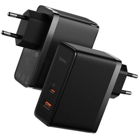 Сетевое зарядное устройство Baseus GaN5 Pro Fast Charger 100W Black, Цвет: Black / Черный, изображение 4