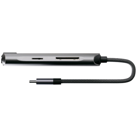 USB-хаб VLP Infinity Hub 8 в 1 Graphite, изображение 3