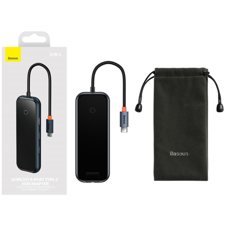 USB-Хаб Baseus AcmeJoy 6-port, изображение 8