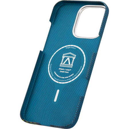 Чехол для iPhone 16 Pro Max Pitaka Aries Tactile Woven Case Credit card, изображение 9