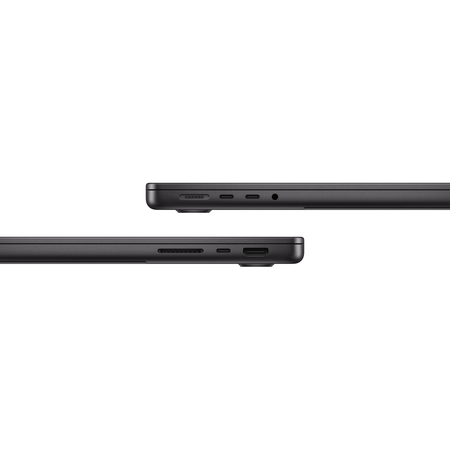 Apple MacBook Pro 14 MX2K3 Space Black (M4 Max 14-Core, GPU 32-Core, 36GB, 1TB), Общий объем твердотельных накопителей (SSD): 1 ТБ, Объем оперативной памяти: 36 ГБ, Цвет: Space Black / Космический черный, изображение 4