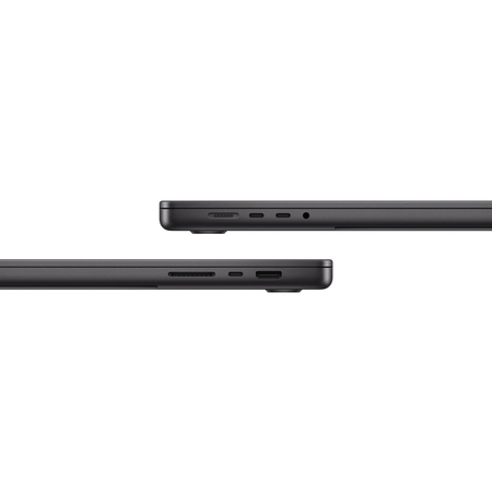 Apple MacBook Pro 16 MX313 Space Black (M4 Max 16-Core, GPU 40-Core, 48GB, 1TB), Общий объем твердотельных накопителей (SSD): 1 ТБ, Объем оперативной памяти: 48 ГБ, Цвет: Space Black / Космический черный, изображение 4