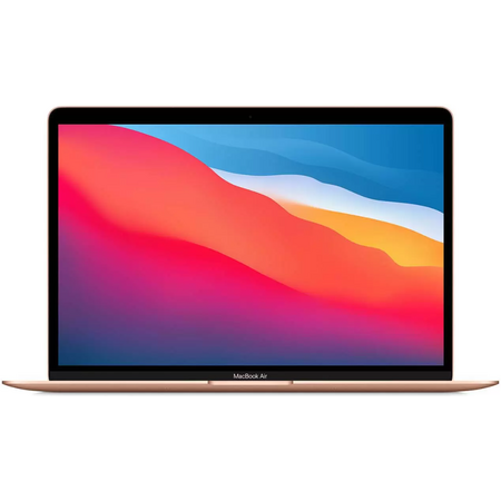 MacBook Air 13 (M1 2020) 8GB 256GB SSD Gold, Общий объем твердотельных накопителей (SSD): 256 ГБ, Объем оперативной памяти: 8 ГБ, Цвет: Gold / Золотой