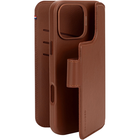 Чехол для iPhone 16 Pro Max Decoded Leather Detachable Wallet Tan, Цвет: Brown / Коричневый, изображение 2