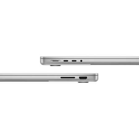 Apple MacBook Pro 14 MR7J3 Silver (M3 8-Core, GPU 10-Core, 8GB, 512GB), Общий объем твердотельных накопителей (SSD): 512 ГБ, Объем оперативной памяти: 8 ГБ, Цвет: Silver / Серебристый, изображение 4