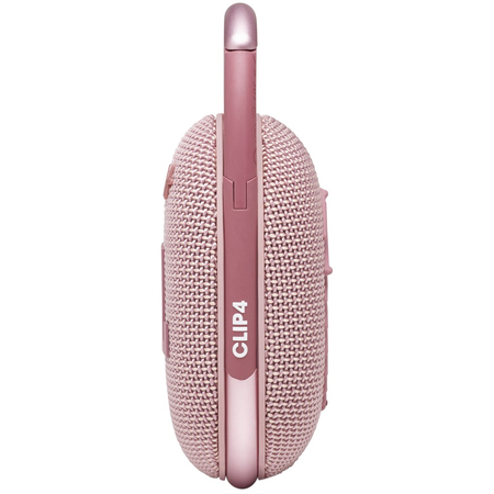 Портативная колонка JBL Clip 4 Pink (JBLCLIP4PINK), Цвет: Pink / Розовый, изображение 6