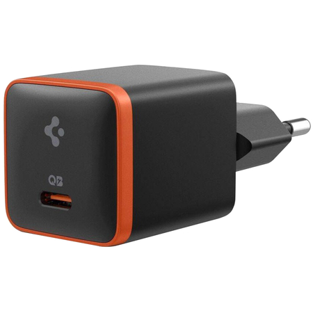 Сетевое зарядное устройство Spigen EE301EU ArcStation Essential Charger 30W Black, Цвет: Black / Черный