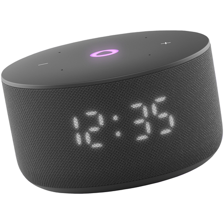 Яндекс Станция Мини 3 Черный с часами, Цвет: Black / Черный, изображение 2