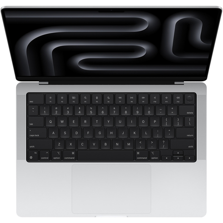 Apple MacBook Pro 14 MRX83 Silver (M3 Max 14-Core, GPU 30-Core, 36GB, 1TB), Общий объем твердотельных накопителей (SSD): 1 ТБ, Объем оперативной памяти: 36 ГБ, Цвет: Silver / Серебристый, изображение 2
