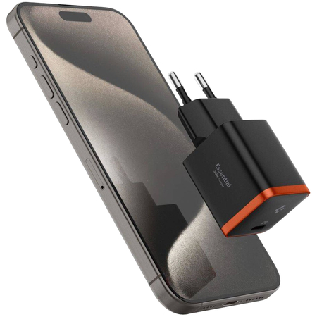 Сетевое зарядное устройство Spigen EE301EU ArcStation Essential Charger 30W Black, Цвет: Black / Черный, изображение 3
