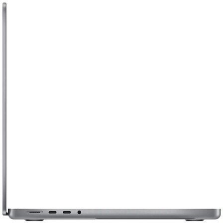 Apple MacBook Pro 14" Space Gray (M2 Pro 12-Core, GPU 19-Core, 16GB, 1TB), Общий объем твердотельных накопителей (SSD): 1 ТБ, Объем оперативной памяти: 16 ГБ, Цвет: Space Gray / Серый космос, изображение 4