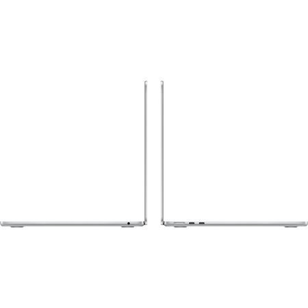 MacBook Air 13" (M3, 8C CPU/10C GPU, 2024), 16 ГБ, 512 ГБ SSD Silver (MXCT3), Общий объем твердотельных накопителей (SSD): 512 ГБ, Объем оперативной памяти: 16 ГБ, Цвет: Silver / Серебристый, изображение 4