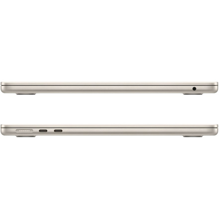 MacBook Air 13 (M2 2022 8C CPU 8C GPU) 8GB 256GB SSD Starlight, Общий объем твердотельных накопителей (SSD): 256 ГБ, Объем оперативной памяти: 8 ГБ, Цвет: Starlight / Сияющая звезда, изображение 4