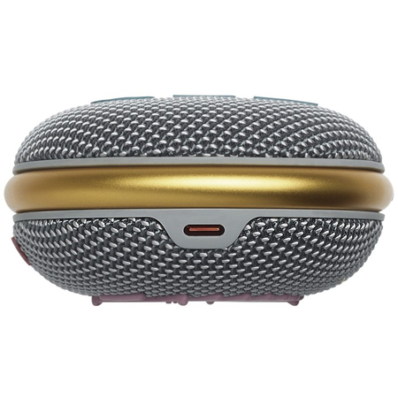 Портативная колонка JBL Clip 4 Grey (JBLCLIP4GRY), Цвет: Grey / Серый, изображение 8