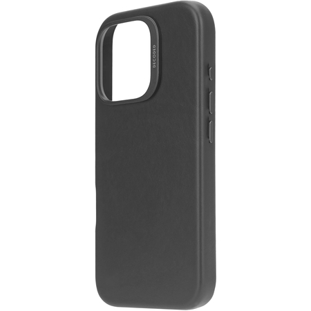 Чехол для iPhone 16 Pro Decoded Leather Back Cover Black, Цвет: Black / Черный, изображение 7