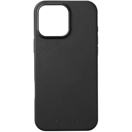 Чехол для iPhone 16 Pro Max Mujjo Leather Case MagSafe Black, Цвет: Black / Черный