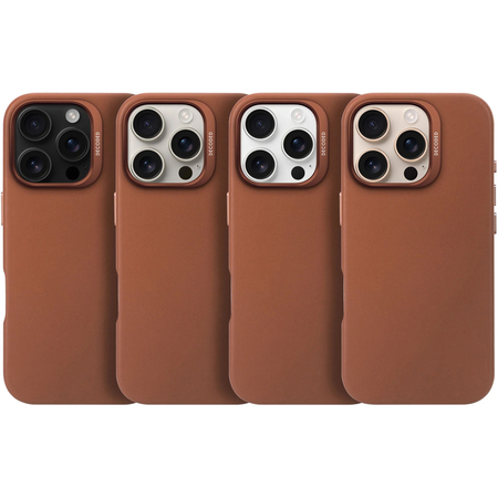 Чехол для iPhone 16 Pro Max Decoded Leather Back Cover Tan, Цвет: Brown / Коричневый, изображение 9