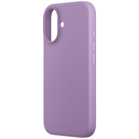 Чехол для iPhone 16 Uniq LINO Magsafe Grape Pink, Цвет: Pink / Розовый, изображение 2
