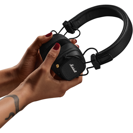 Наушники беспроводные Marshall Major V Black, Цвет: Black / Черный, изображение 11