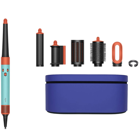 Стайлер Dyson Airwrap ID HS08 Long Ceramic Platina/ Topaz Orange, Цвет: Turquoise / Бирюзовый, изображение 2