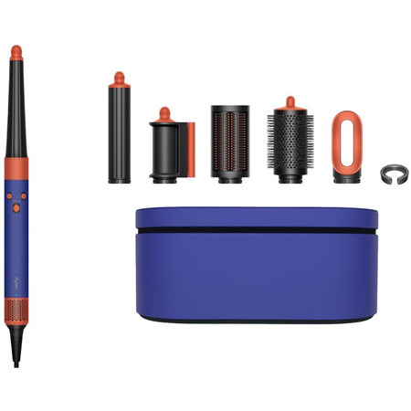 Стайлер Dyson Airwrap ID HS08 Long Strawberry Vinca Blue/ Topaz Orange, Цвет: Vinca Blue / Синий, изображение 2