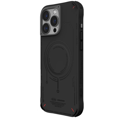 Чехол для iPhone 16 Pro Max Skinarma Mecha All-Round Case Black, Цвет: Beige / Бежевый, изображение 3