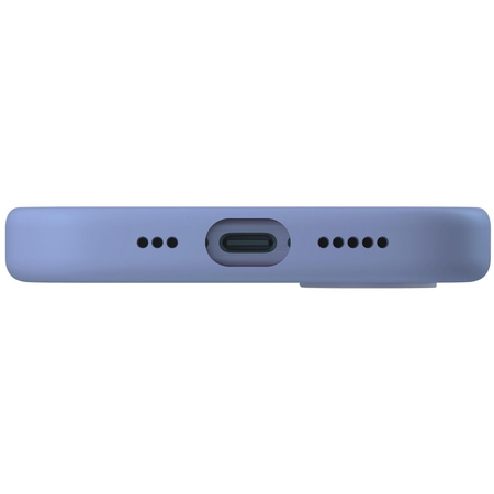 Чехол для iPhone 16 Uniq LINO Magsafe Pearl Blue, Цвет: Blue / Синий, изображение 6
