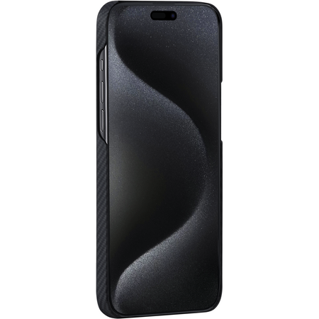 Чехол для iPhone 15 Pro Pitaka MagEZ 4 Rhapsody 600d Aramid Fiber, изображение 4
