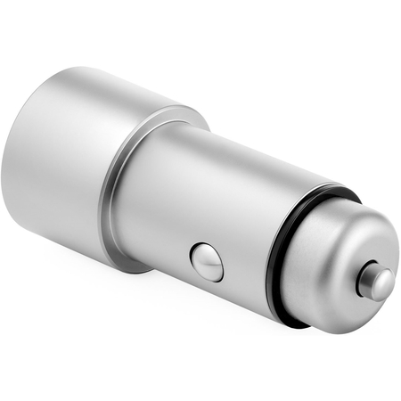 Автомобильное зарядное устройство Ubear Ride 20W Max, USB-C+USB A (PD, QC 3.0) Grey, изображение 4