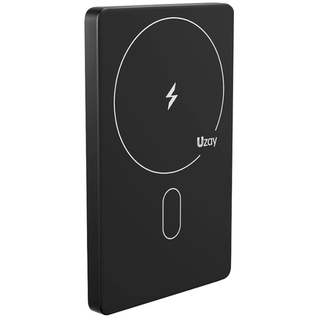 Внешний аккумулятор Uzay Slim 5000 mAh Black, изображение 2