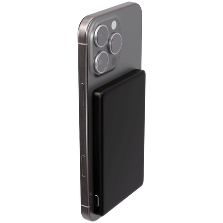 Внешний аккумулятор Uzay Slim 5000 mAh Black, изображение 5