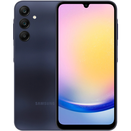 Смартфон Samsung Galaxy A25 8/128Gb Черный, Объем оперативной памяти: 8 ГБ, Объем встроенной памяти: 128 Гб, Цвет: Black / Черный