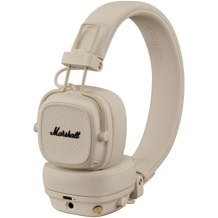 Наушники беспроводные Marshall Major V Cream, Цвет: Cream / Кремовый, изображение 2