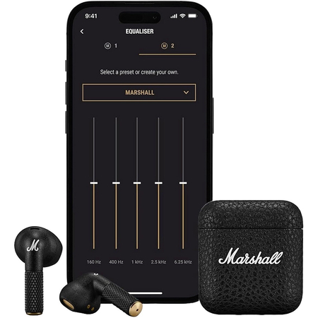Беспроводные наушники Marshall Minor IV Black, Цвет: Black / Черный, изображение 8