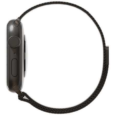 Ремешок для Apple Watch 42/44/45 VLP Milanese Band Black, Цвет: Black / Черный, изображение 3