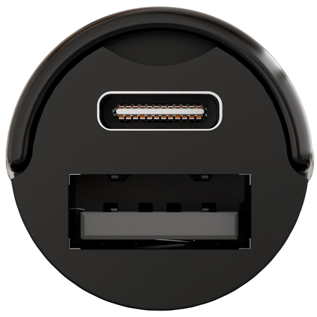 Автомобильное зарядное устройство VLP 45W USB-C + USB-A с USB-C кабелем, Black, изображение 4