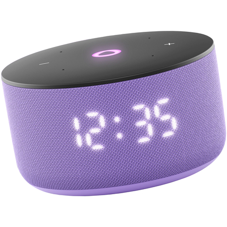 Яндекс Станция Мини 3 Лиловый с часами, Цвет: Violet / Фиолетовый, изображение 2