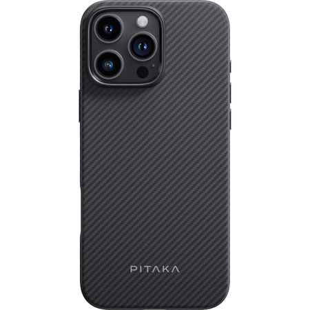 Чехол для iPhone 16 Pro Max Pitaka Military Grade Black/Grey