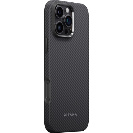 Чехол для iPhone 16 Pro Max Pitaka Military Grade Black/Grey, изображение 2