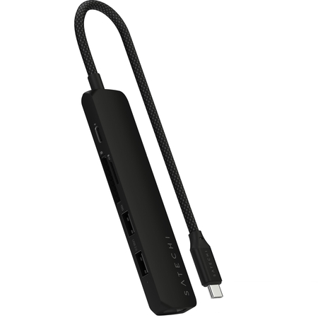 USB-хаб Satechi 6-in-1 (ST-P6SK) Black, изображение 4
