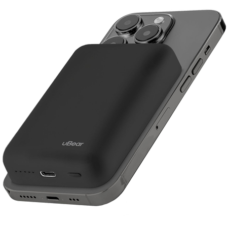 Внешний аккумулятор uBear Flow Magnetic 10000mAh Black, Цвет: Black / Черный, изображение 4