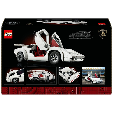 Конструктор Lego Icons Lamborghini Countach 5000 Quattrovalvol (10337), изображение 8