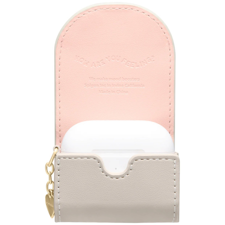 Чехол для наушников Apple AirPods 4 Spigen Cyrill Mini Bag Dark Beige, Цвет: Beige / Бежевый, изображение 5