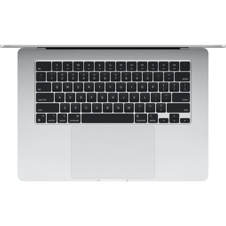 MacBook Air 15 (M3, 8C CPU/10C GPU, 2024) 24 ГБ, 512 ГБ Silver (MC9J4), Общий объем твердотельных накопителей (SSD): 512 ГБ, Объем оперативной памяти: 24 ГБ, Цвет: Silver / Серебристый, изображение 3